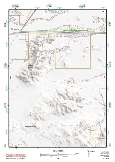 35116SE Page 105 Soda Mountains Topo Preview 1
