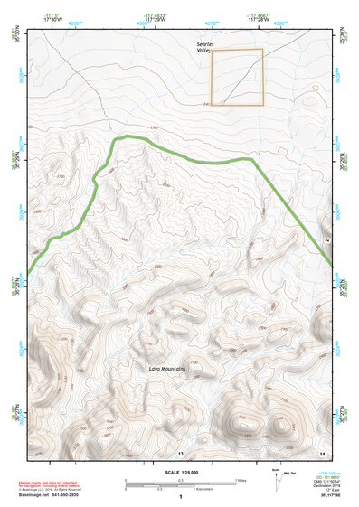 35117SE Page 1 Cuddeback Lake Topo Preview 1