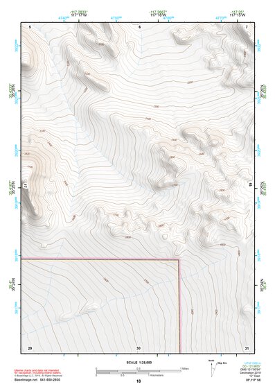 35117SE Page 18 Cuddeback Lake Topo Preview 1