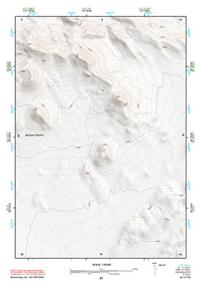 35117SE Page 21 Cuddeback Lake Topo Preview 1