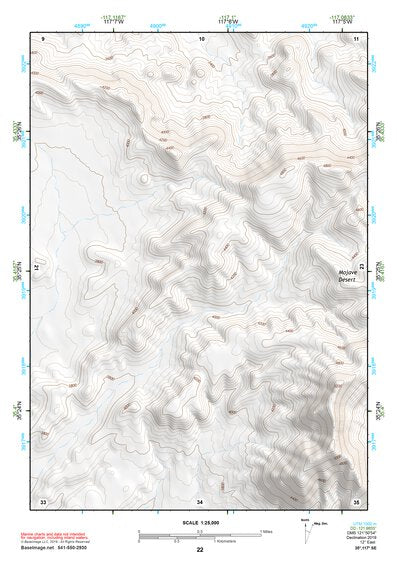 35117SE Page 22 Cuddeback Lake Topo Preview 1