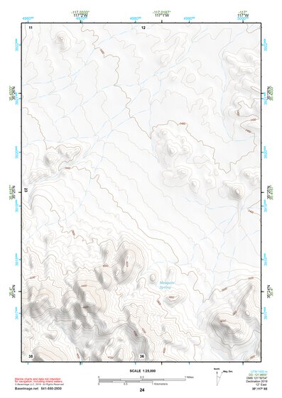 35117SE Page 24 Cuddeback Lake Topo Preview 1