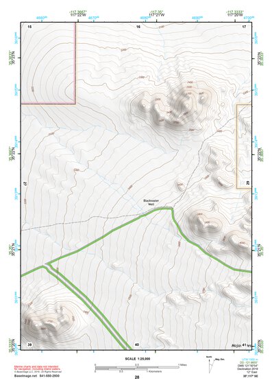 35117SE Page 28 Cuddeback Lake Topo Preview 1