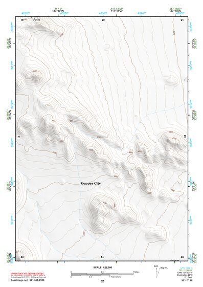35117SE Page 32 Cuddeback Lake Topo Preview 1