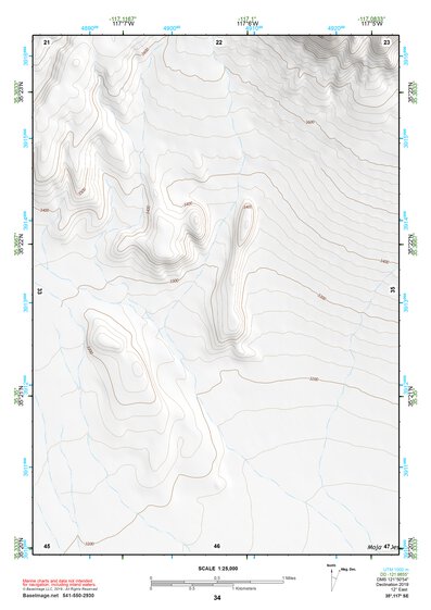 35117SE Page 34 Cuddeback Lake Topo Preview 1
