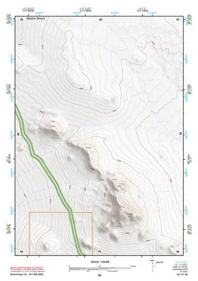 35117SE Page 41 Cuddeback Lake Topo Preview 1