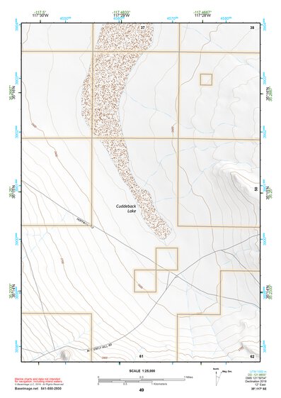 35117SE Page 49 Cuddeback Lake Topo Preview 1
