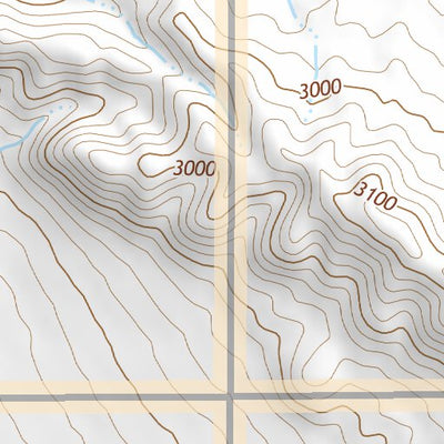 35117SE Page 50 Cuddeback Lake Topo Preview 3