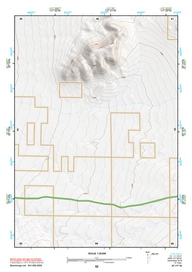 35117SE Page 52 Cuddeback Lake Topo Preview 1