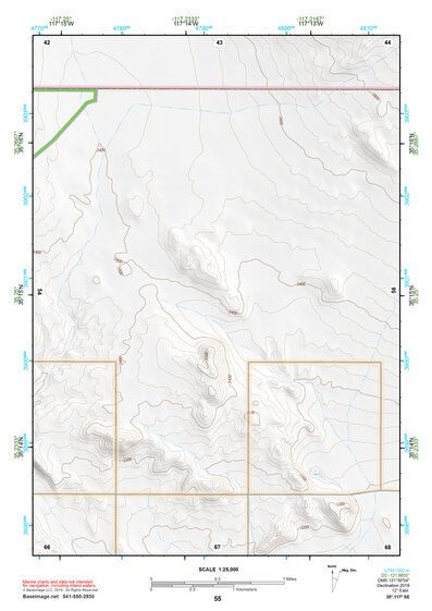 35117SE Page 55 Cuddeback Lake Topo Preview 1