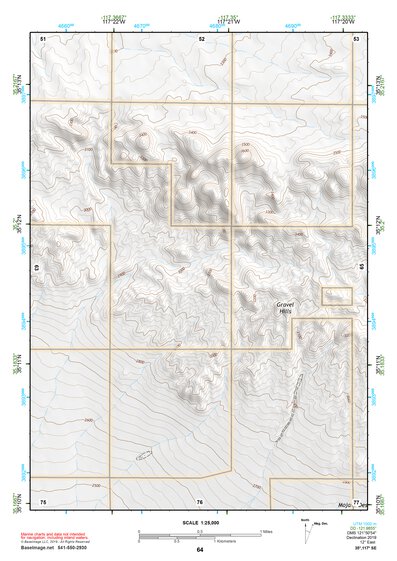35117SE Page 64 Cuddeback Lake Topo Preview 1