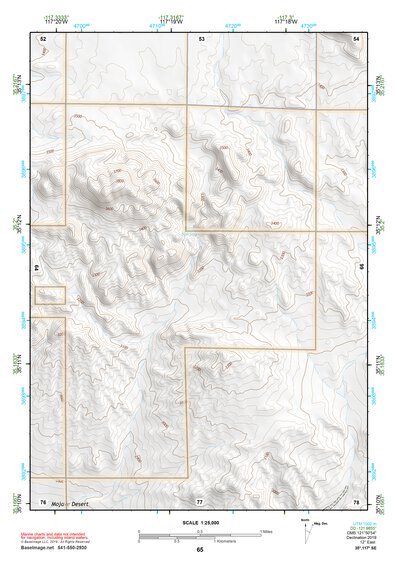 35117SE Page 65 Cuddeback Lake Topo Preview 1