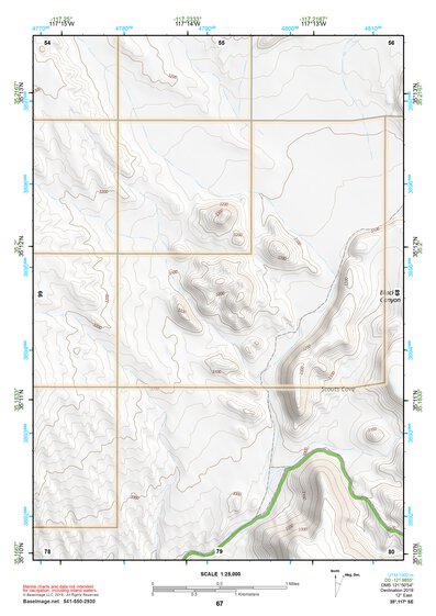 35117SE Page 67 Cuddeback Lake Topo Preview 1