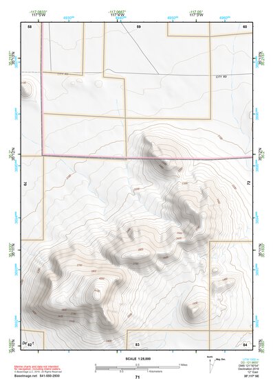 35117SE Page 71 Cuddeback Lake Topo Preview 1