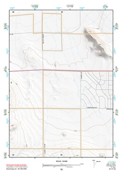 35117SE Page 72 Cuddeback Lake Topo Preview 1