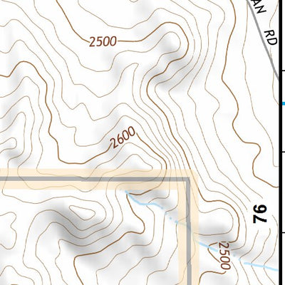 35117SE Page 75 Cuddeback Lake Topo Preview 3