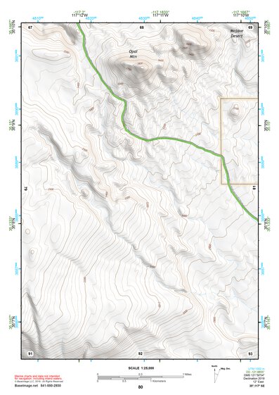 35117SE Page 80 Cuddeback Lake Topo Preview 1
