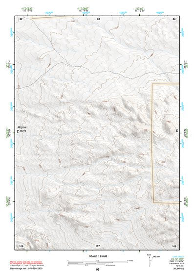 35117SE Page 95 Cuddeback Lake Topo Preview 1