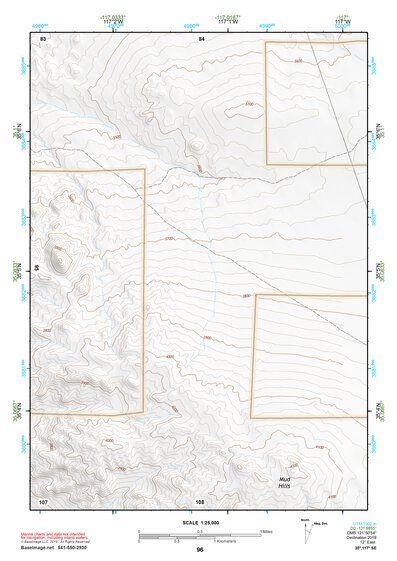 35117SE Page 96 Cuddeback Lake Topo Preview 1