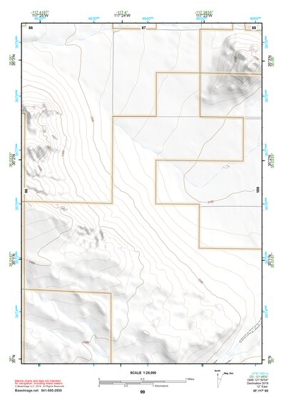 35117SE Page 99 Cuddeback Lake Topo Preview 1