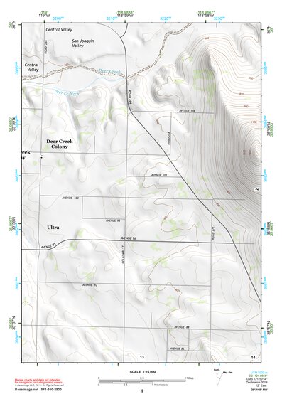35118NW Page 1 Isabella Lake Topo Preview 1