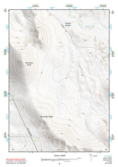 35118NW Page 2 Isabella Lake Topo Preview 1