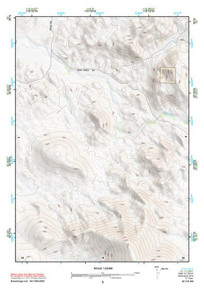 35118NW Page 3 Isabella Lake Topo Preview 1