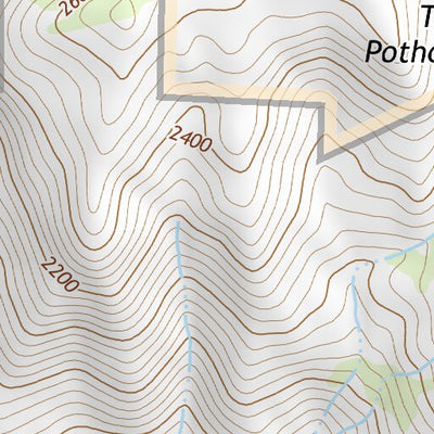 35118NW Page 5 Isabella Lake Topo Preview 2