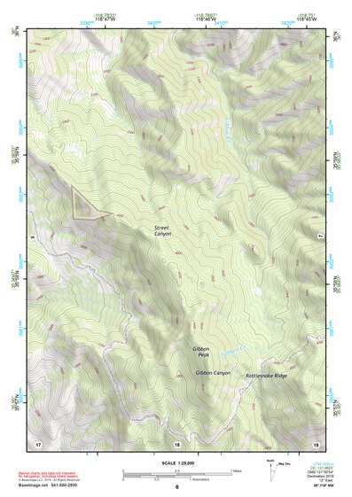 35118NW Page 6 Isabella Lake Topo Preview 1