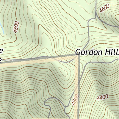 35118NW Page 7 Isabella Lake Topo Preview 2