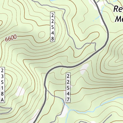35118NW Page 10 Isabella Lake Topo Preview 2