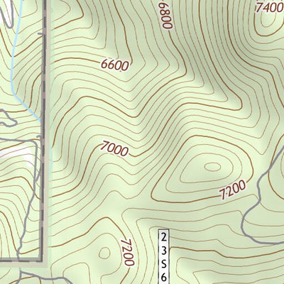 35118NW Page 10 Isabella Lake Topo Preview 3
