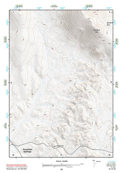 35118NW Page 15 Isabella Lake Topo Preview 1