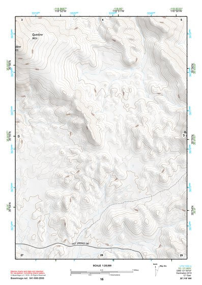35118NW Page 16 Isabella Lake Topo Preview 1