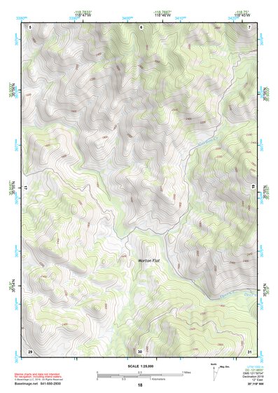 35118NW Page 18 Isabella Lake Topo Preview 1
