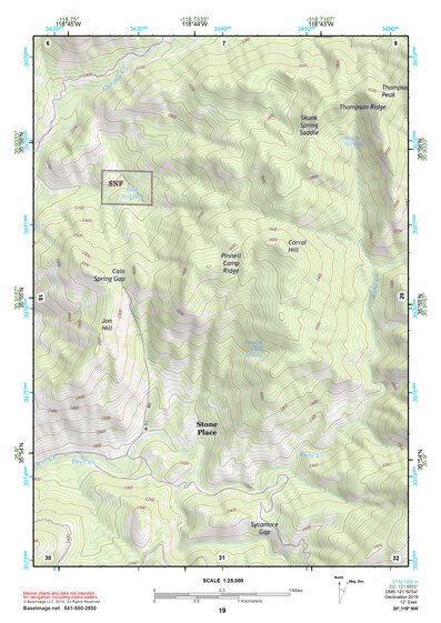 35118NW Page 19 Isabella Lake Topo Preview 1