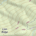 35118NW Page 22 Isabella Lake Topo Preview 3