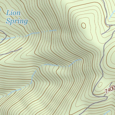 35118NW Page 23 Isabella Lake Topo Preview 3