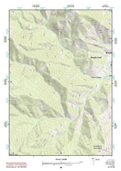 35118NW Page 24 Isabella Lake Topo Preview 1