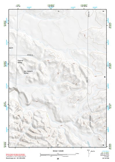 35118NW Page 25 Isabella Lake Topo Preview 1