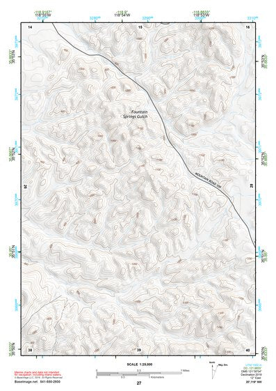 35118NW Page 27 Isabella Lake Topo Preview 1