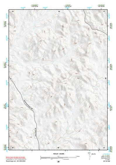 35118NW Page 28 Isabella Lake Topo Preview 1