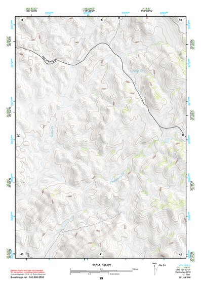 35118NW Page 29 Isabella Lake Topo Preview 1