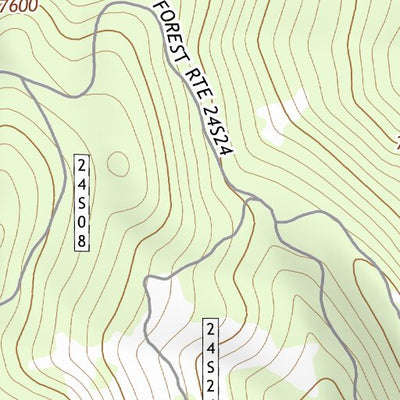35118NW Page 35 Isabella Lake Topo Preview 2