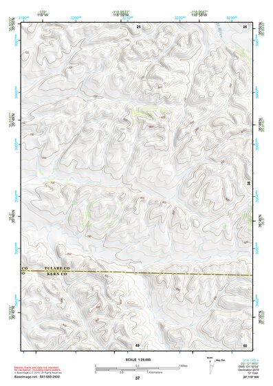 35118NW Page 37 Isabella Lake Topo Preview 1
