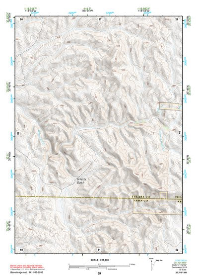 35118NW Page 39 Isabella Lake Topo Preview 1