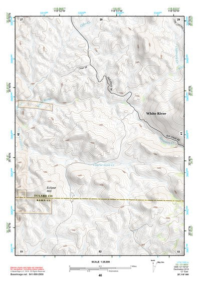 35118NW Page 40 Isabella Lake Topo Preview 1