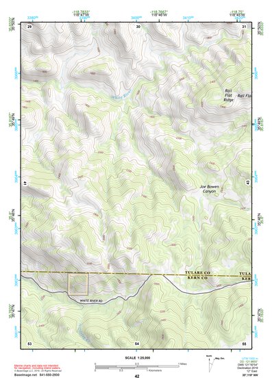 35118NW Page 42 Isabella Lake Topo Preview 1