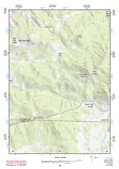 35118NW Page 43 Isabella Lake Topo Preview 1