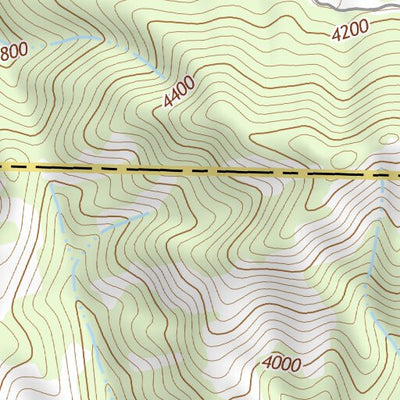 35118NW Page 44 Isabella Lake Topo Preview 3